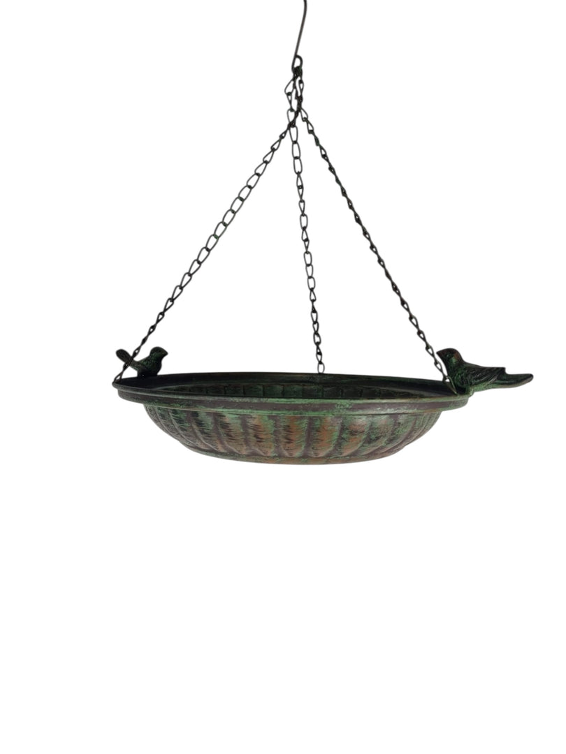 Hanging Classic Bird Bath Water Bowl Seed Nut Feeder Garden Outdoor Decoration