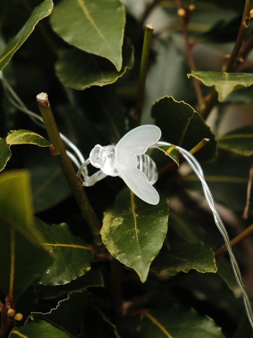 Solar Bumblebee Bee String Lights Decorative Garden Outdoor LED Warm Eco Light