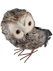 Metal Owl Garden Ornament Decorative Outdoor Owl Statue Sculpture Patio Lawn18