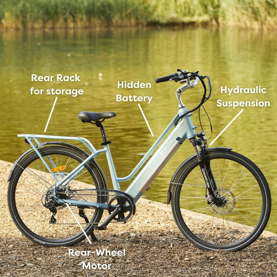 28"Tires Electric Bike 250W E-Citybike 36V 10.4Ah 25km/h Ex Display COLLECTION1