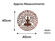 40cm Wall Art Bronze Buddha Garden Home Gift Plaque Decoration Decor1