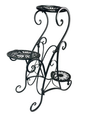 3 Tier Planter Black Plant Flower Pot Stand Garden Gift Decor Decoration4