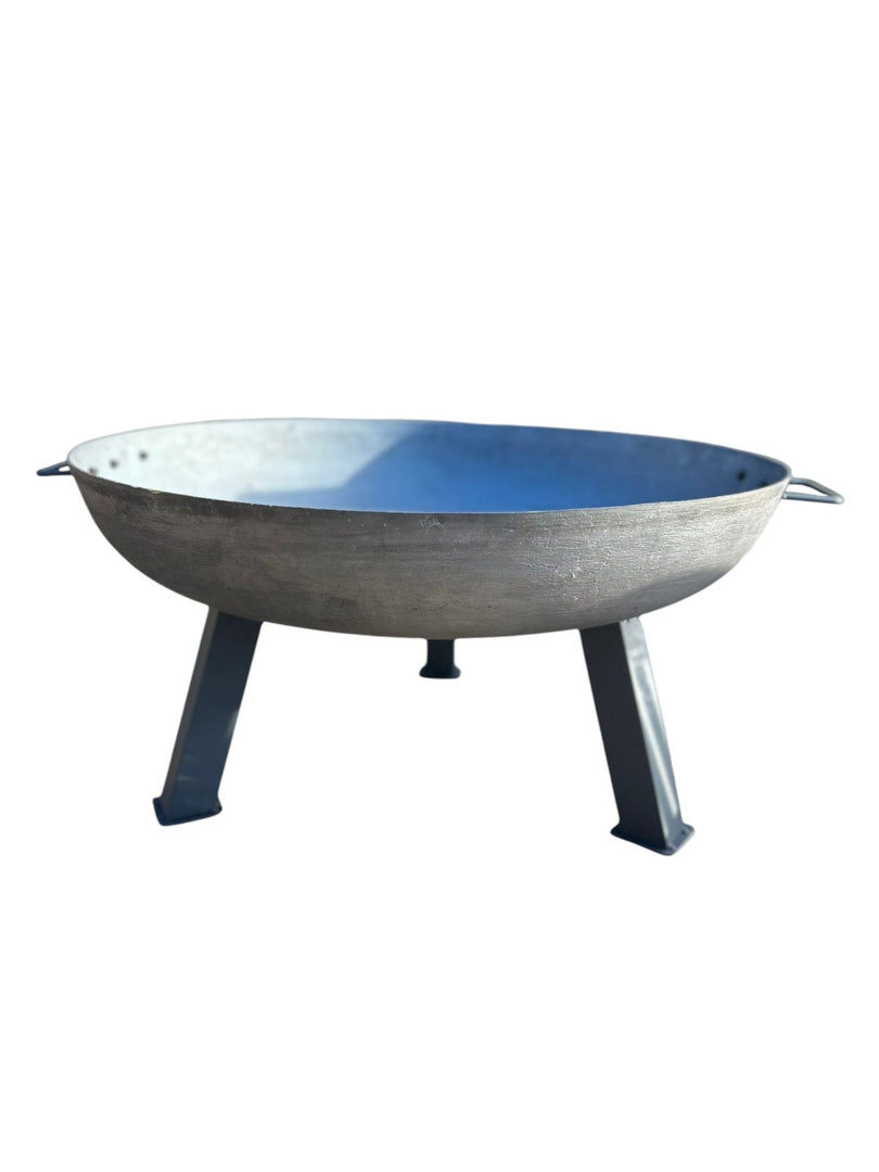 Large Garden Fire Pit Outdoor Patio Camping Cast Iron Bowl Log Burner Heater22