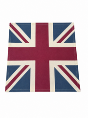 Set of 4 Union Jack Cotton Napkins British Flag Table Napkins Reusable Washable9
