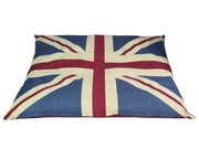 Vintage Retro Union Jack UK Floor Cushion Red Blue Dog Bed Garden Indoor Gift21