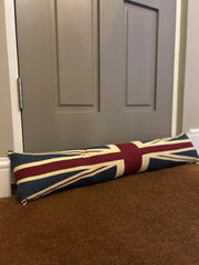 Vintage Union Jack UK Draught Excluder Gift Home Decor Decoration Blue Red0