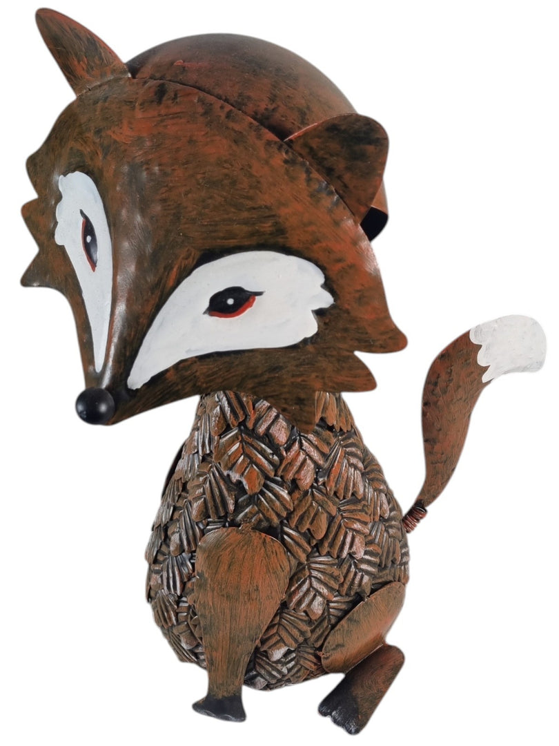 Metal Fox Garden Ornament Stake Cute Woodland Outdoor Lawn Decor Gift Decoration11
