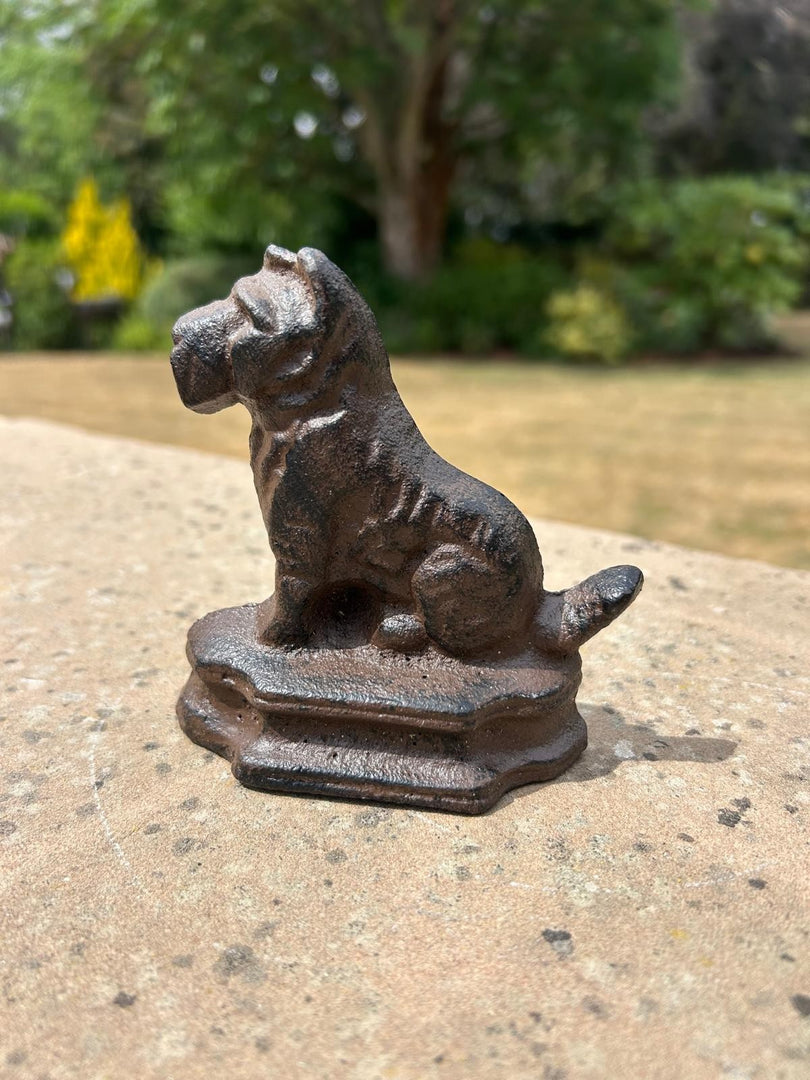 Cast Iron Scottie Dog  Doorstop Door Stopper Metal Gift Home Decoration Decor0