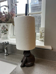 Cast Iron Elephant Kitchen Roll Holder Paper Towel Stand Animal Door Stop Gift2