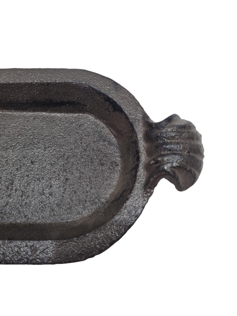 Cast Iron 2 Birds Trough Bird Feeder Seed Nut Garden Gift Ornament Decoration5