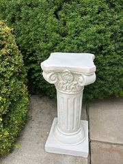 Classical Greek Roman Column Plinth Pedastal Garden Ornament Stone Effect Statue6