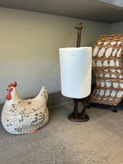 Cast Iron Giraffe Kitchen Roll Holder Paper Towel Stand Animal Door Stop Gift5