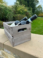 Wooden Crate Best Dad In The World Decorative Box Hamper Gift Christmas Storage10