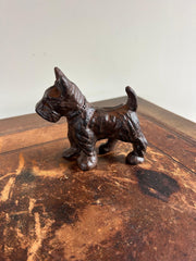 Cast Iron Rustic Scottie Dog Decor Ornament Home Gift Garden Decorative Vintage4