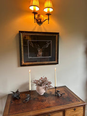 Pair of Cast Iron Mouse Candlestick Holders Mice Candle Sticks Rustic Decor Gift3