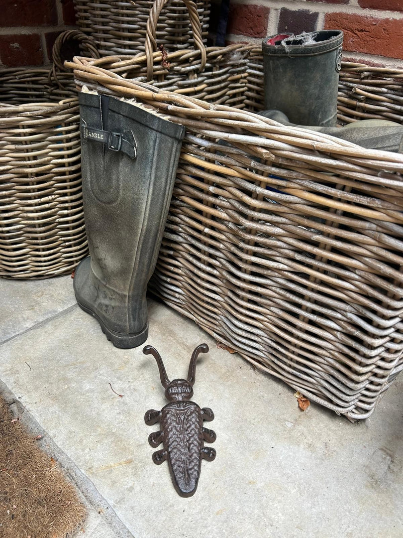 Cast Iron Boot Jack Insect Beetle Bug Rustic Welly Garden Giftwear Gift Outdoor4