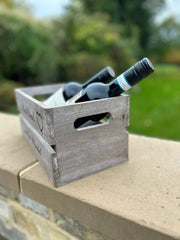 Wooden Crate Best Dad In The World Decorative Box Hamper Gift Christmas Storage11