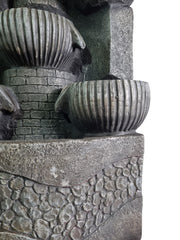 Sparkling Jugs Water Feature Cascading Garden Light Up LED Outdoor Decor Gift15