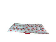 Summer Strawberry Blue Bench Seat Pad Cushion Garden Outdoor 110cm x 50cm18