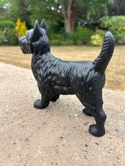 Cast Iron Black Scottie Dog Decor Ornament Home Gift Garden Decorative Vintage10