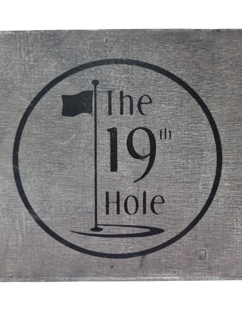 Wooden Golf Bottle Gift Box Carrier Golfer 19th Hole Gift Novelty Xmas Large7