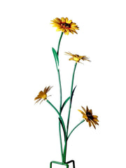 Sunflower Decorative Floral Metal Garden Decor Stake Giftware Gift2