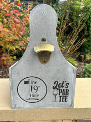 Wooden Golf Bottle Gift Box Carrier Golfer 19th Hole Gift Novelty Xmas Large11