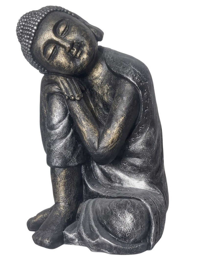 Buddha Statue Hi-line Gift 77127-l Meditating Zen Garden Decor