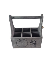 Wooden Golf Bottle Gift Box Carrier Golfer 19th Hole Gift Novelty Xmas Large15