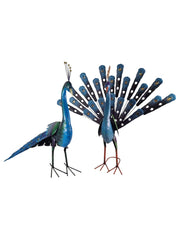 Tail Down Decorative Peacock Bird Animal Metal Garden Giftware  Ornament21