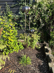 Twin Bird Rocking Balancing Garden Ornament Decoration Rocker Flying Stake2