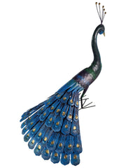Tail Down Decorative Peacock Bird Animal Metal Garden Giftware  Ornament19