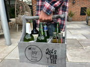 Wooden Golf Bottle Gift Box Carrier Golfer 19th Hole Gift Novelty Xmas Large4