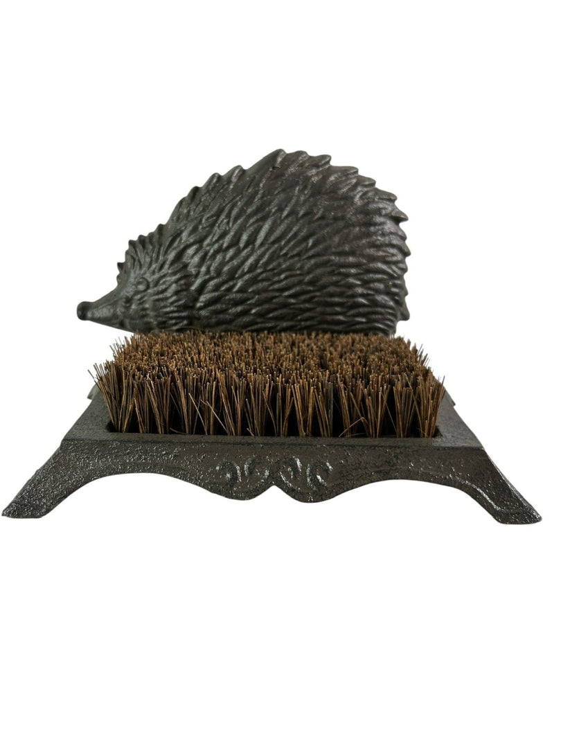 Cast Iron Hedgehog Boot Scraper Brush Shoe Welly Boot Cleaner Garden Gift6