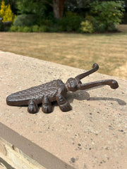 Cast Iron Boot Jack Insect Beetle Bug Rustic Welly Garden Giftwear Gift Outdoor3