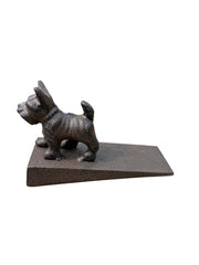 Cast Iron Scottie Dog Doorstop Door Stopper Heavy Metal Home Decoration Decor6