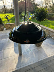 Patio Heater Black Hanging Mains Powered Weatherproof Outdoor Garden With Chain8