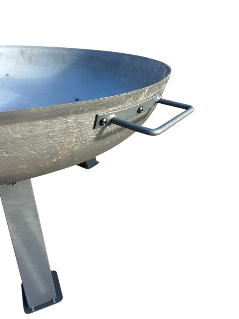 Large Garden Fire Pit Outdoor Patio Camping Cast Iron Bowl Log Burner Heater23