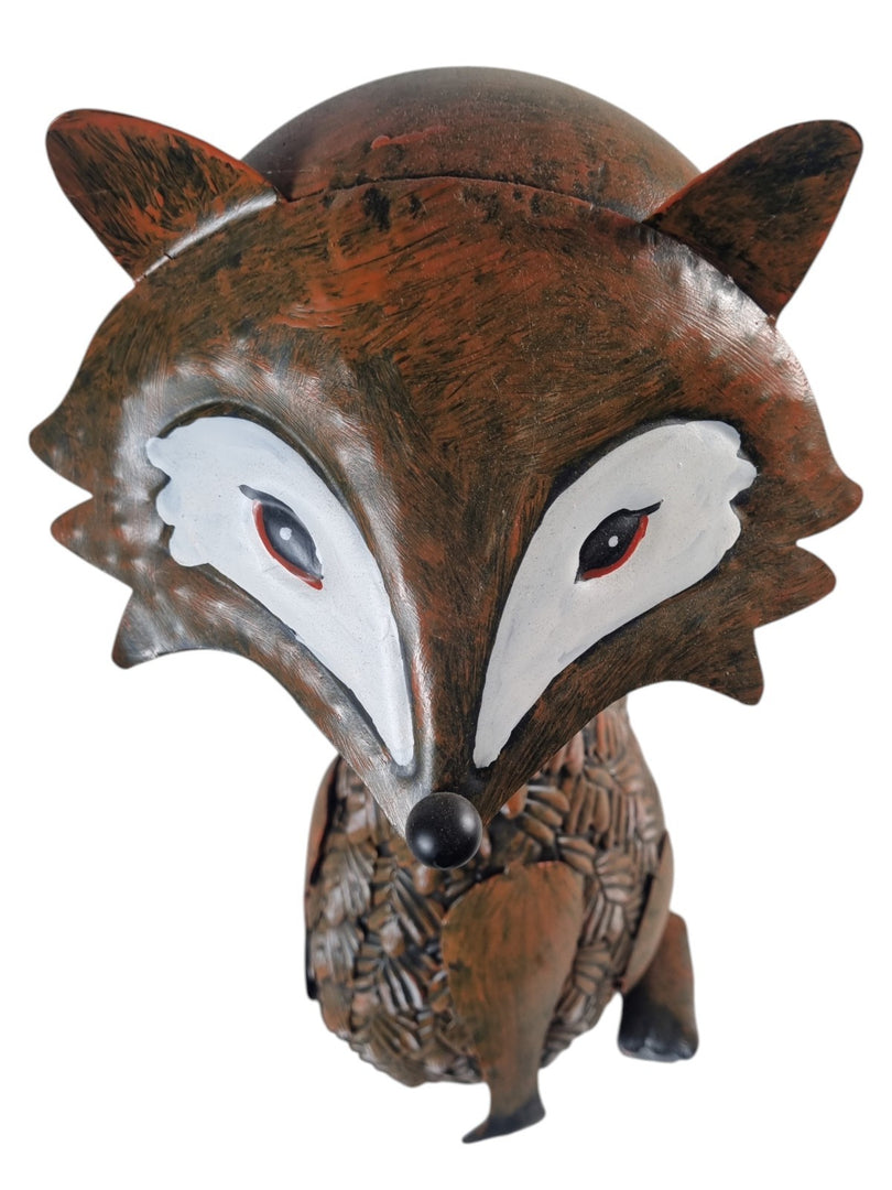 Metal Fox Garden Ornament Stake Cute Woodland Outdoor Lawn Decor Gift Decoration13