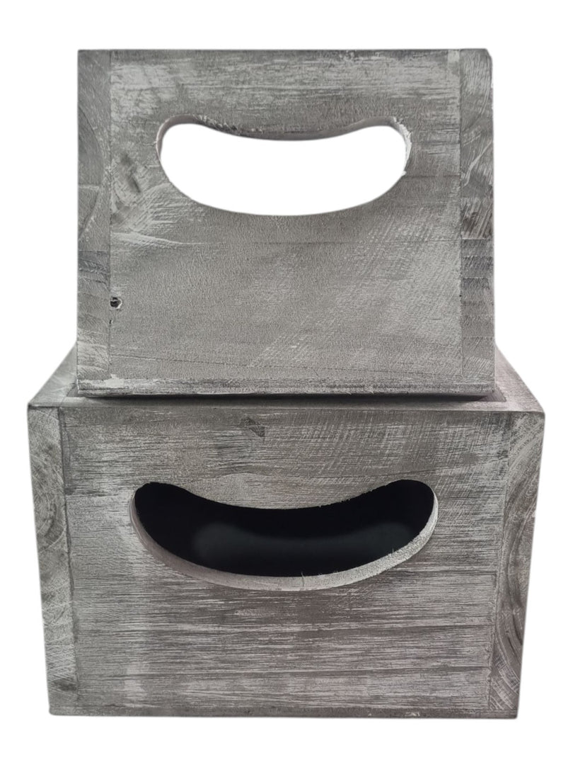 Best Mum Ever Double Sided Hamper Grey Gift Box Storage Wood Crate 2 Sizes21