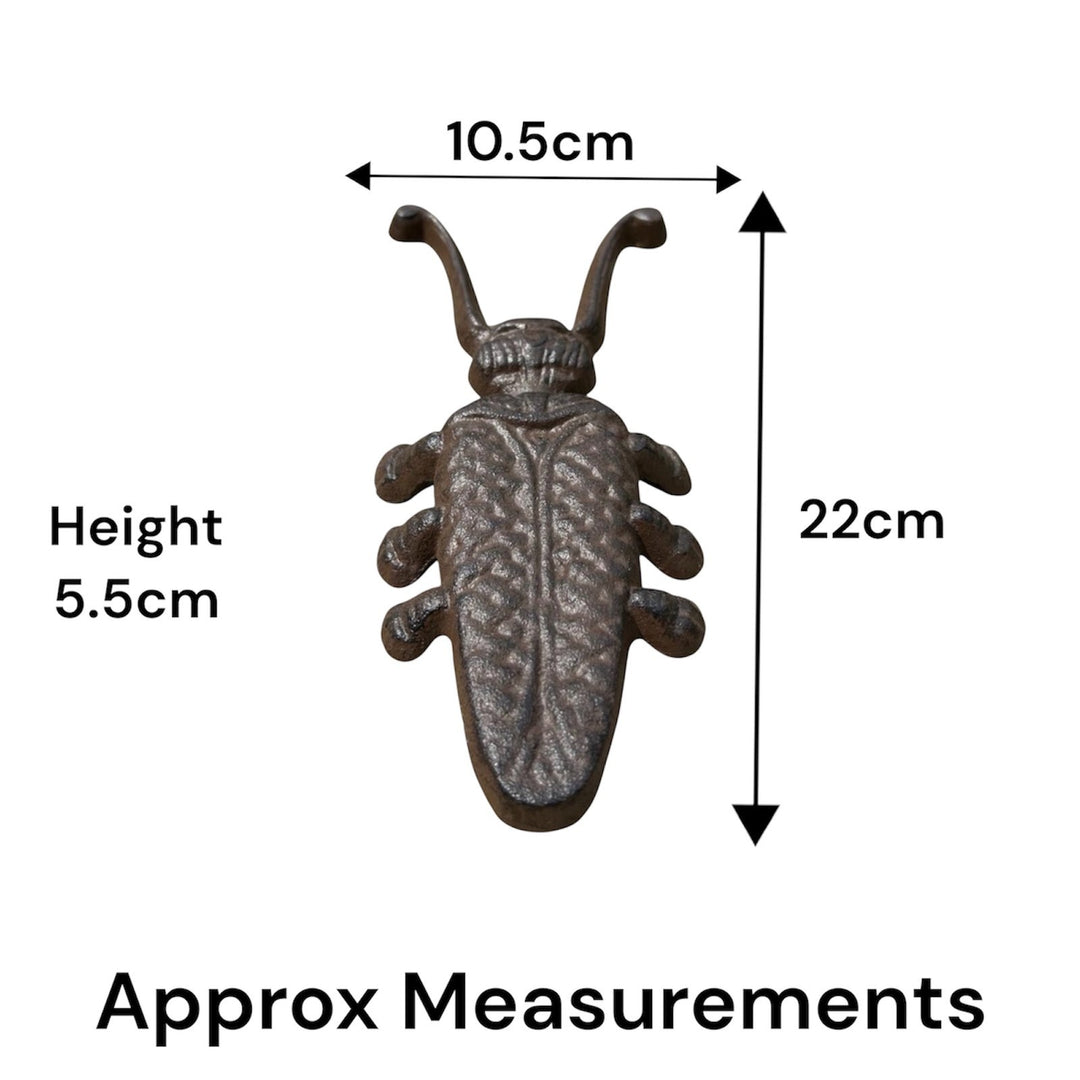 Cast Iron Boot Jack Insect Beetle Bug Rustic Welly Garden Giftwear Gift Outdoor1