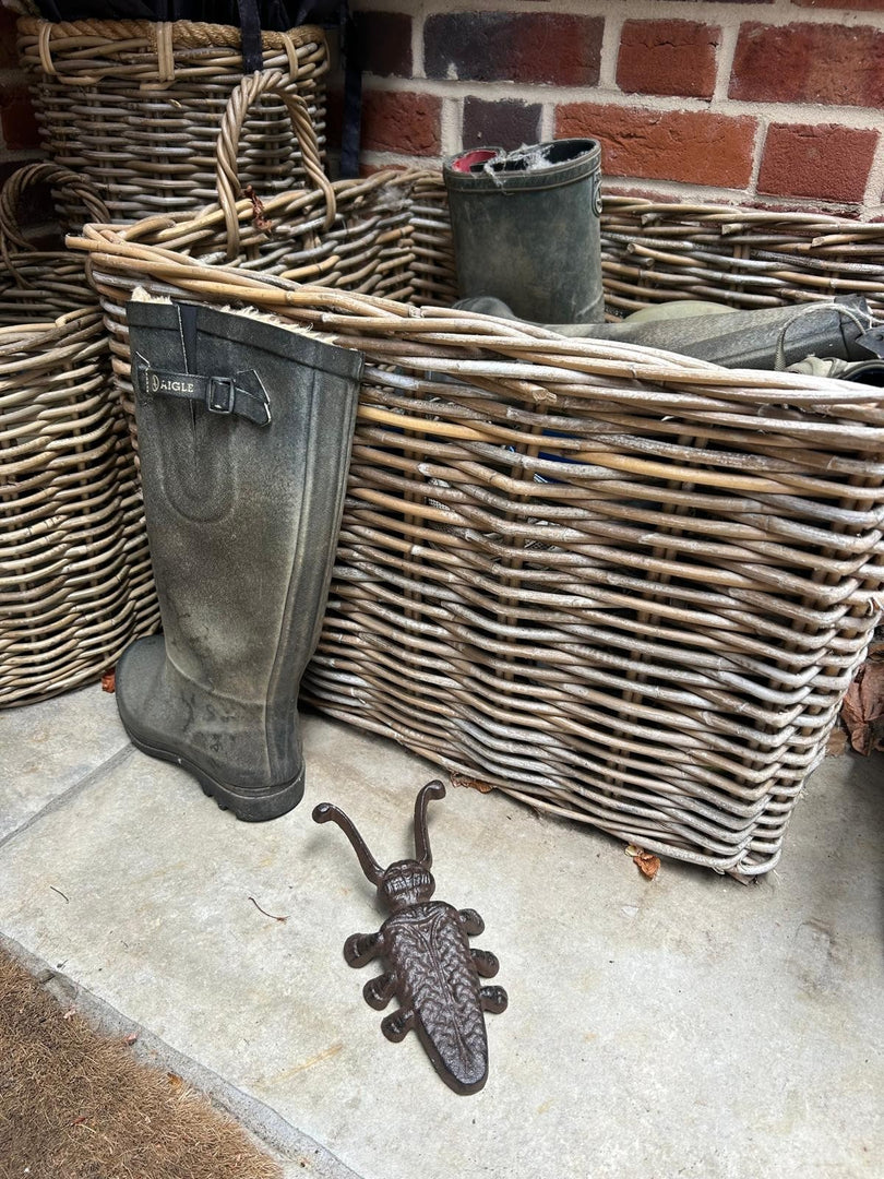Cast Iron Boot Jack Insect Beetle Bug Rustic Welly Garden Giftwear Gift Outdoor0