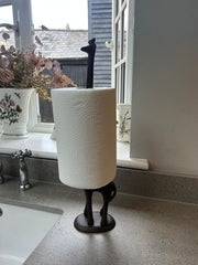 Cast Iron Giraffe Kitchen Roll Holder Paper Towel Stand Animal Door Stop Gift4
