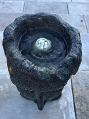 Easter Island Head Water Feature With Light Garden Gift Outdoor Decor Decoration5