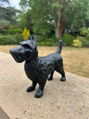 Cast Iron Black Scottie Dog Decor Ornament Home Gift Garden Decorative Vintage6