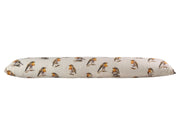 Robin Bird Draught Excluder Gift Home Decor Decoration Beige Cream Natural Real7