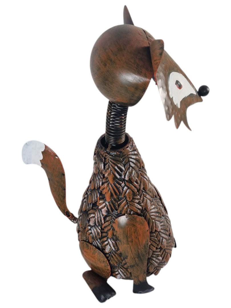 Metal Fox Garden Ornament Stake Cute Woodland Outdoor Lawn Decor Gift Decoration12