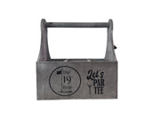 Wooden Golf Bottle Gift Box Carrier Golfer 19th Hole Gift Novelty Xmas Large13