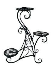3 Tier Planter Black Plant Flower Pot Stand Garden Gift Decor Decoration6