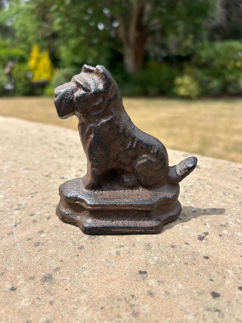 Cast Iron Scottie Dog  Doorstop Door Stopper Metal Gift Home Decoration Decor2